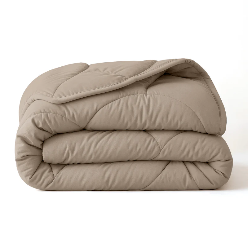 Lazy Dekbed Zonder Overtrek - Uni - Taupe