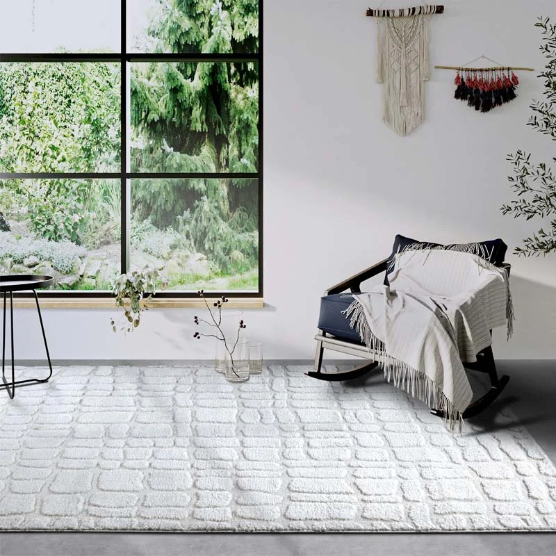 Vloerkleed Artistique - Wit